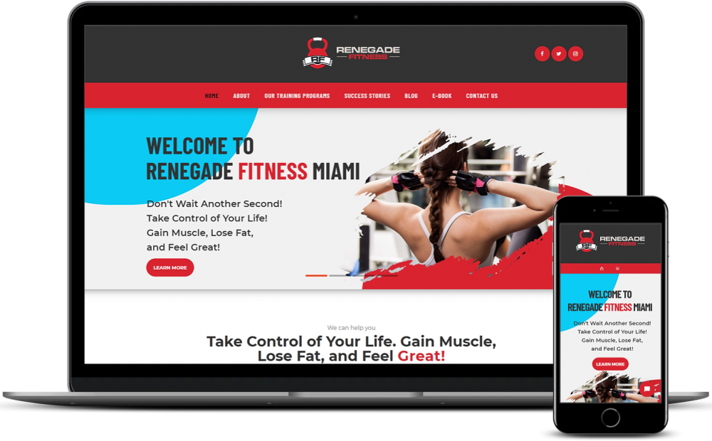 Renegade Fitness Miami WooCommerce Development